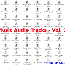 Music Audio Tracks – Volumen 1