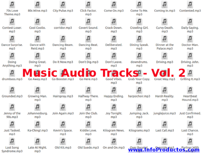 Music Audio Tracks - Volumen 2