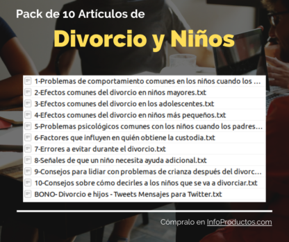 Pack10Articulos-DivorsioYNinios-InfoProductos.com