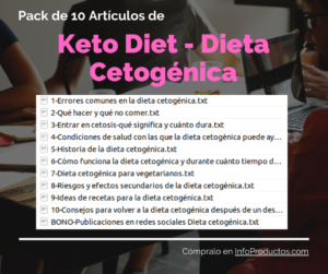 Pack-10Articulos--KetoDiet-DietaCetogenica-InfoProductos.com