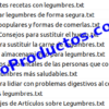 Pack 10 Artículos - LEGUMBRES (cocina) - Imagen 2