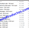 Pack de Videos - LAKES And WATER 4K Stock Video Footage - Imagen 3